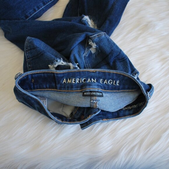 American Eagle Next Level Stretch Hi Rise Jegging Jeans Size 000 - Picture 8 of 9
